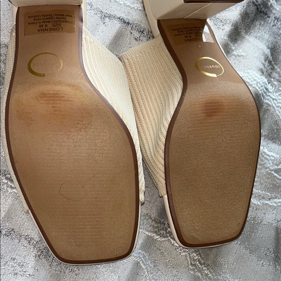 Journee Collection Women's Beige Mules - Picture 8 of 12